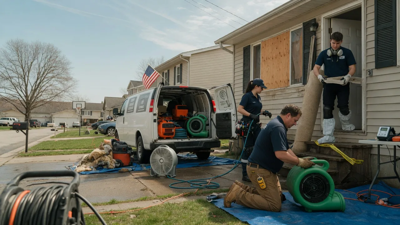 Water Damage Restoration in Richton, MS near me
